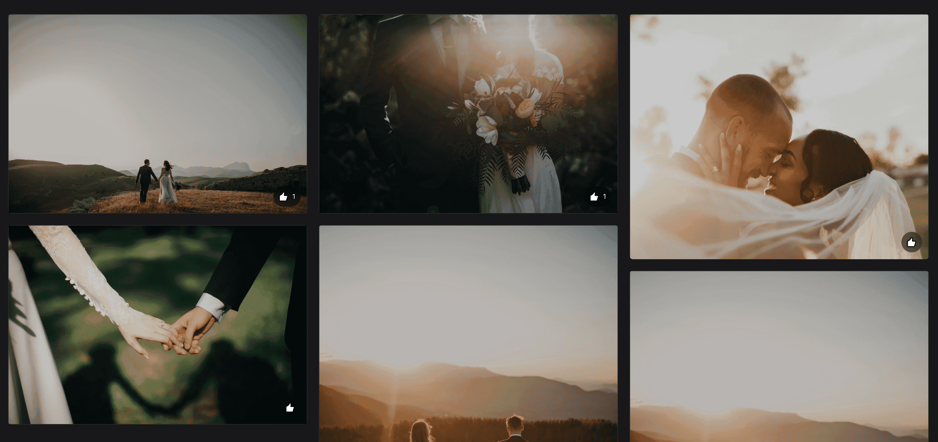 Beautiful guest gallery view